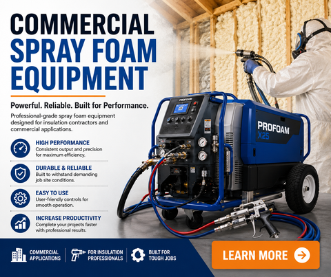 Commercial Spray Foam Equipment Explained: Rig Setup, Costs, and Applications