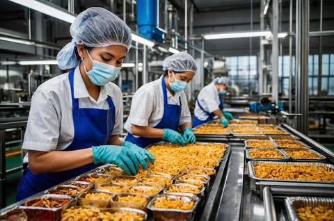 Food Manufacturing Explanation for Production Lines, Equipment and Efficiency Techniques