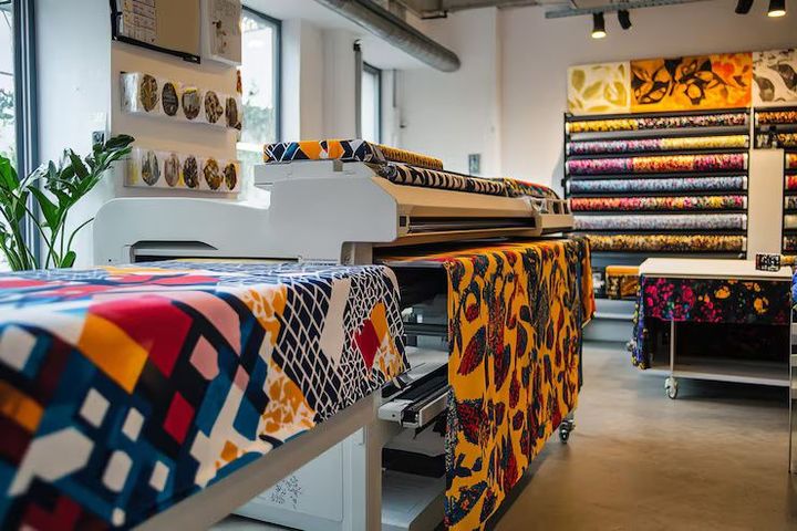 Learning Textile Printing Machines for Efficient Fabric Decoration