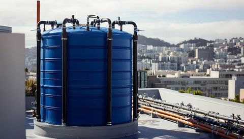 Water Tanks Insights for Efficient Storage Water Quality and System Performance