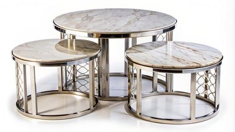 Curved Marble Nesting Table Design Methods: Strategies, Solutions, and Space-Saving Tips